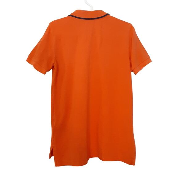 Polo Ralph Lauren Kids Big Pony Polo Shirt Rugby Embroidered Orange Boy 6 School - Picture 2 of 10